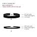 BodyJ4You 2PC Choker Necklace Set Women Girls Adjustable Black Velvet Retro Style Fashion Jewelry