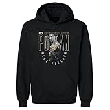 500 LEVEL Alex Pereira UFC Men's Hoodie Sweatshirt - Alex Pereira Arrow Pose WHT (Black, Large)