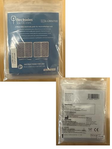 TensCare - Superior Große Elektrodenpads (3 Packungen mit 4 Pads) 50 x 100 mm