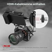 SMALLRIG HawkLock Schnellwechsel-Cage-Kit für Sony Alpha 7R V/Alpha 7S III/Alpha 1/Alpha 7R IV/Alpha 7 IV/Alpha 7 V, Vollkäfig mit oberem & seitlichem Griff, Kabelklemme (verbesserte Version) - 3669D – Ansicht 5