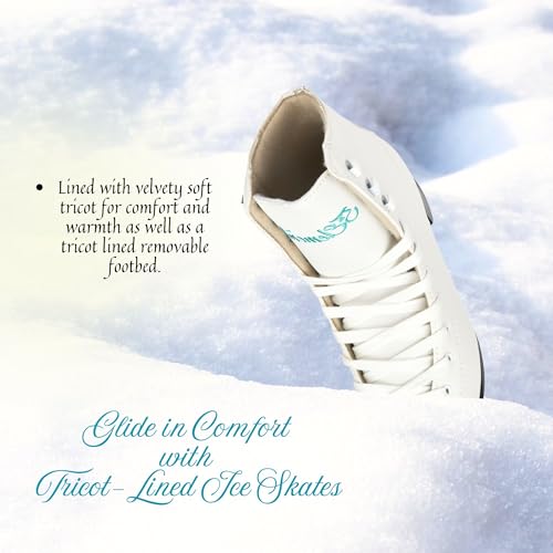 image for 5th Element Grace Ice Skates for Women - Comfortable Figure Skates wit