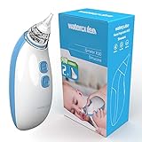 Nasensauger Für Kleinkinder, Automatisch Reinigender Popel-Sauger Für Säuglinge Mit Einstellbarer 2-Stufen-saugleistung, 2 Silikonspitzen, Rotz-schleim-entferner, Für Neugeborene,Blau