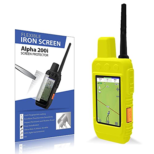 Pack Alpha 200i 300 300i housse jaune et film écran protecteur EXSI.CO