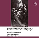 Mozart: Violin Concert No. 4 & 5 / Michelle Eau Claire & Stuttgart Philharmonic Orchestra (Mozart: Violin Concerto No.4 & 5 / Auclair (violin & Stuttgart Philharmonic Orchestra) [CD] [Domestic Press] [Japanese Belt and Instructions Included]
