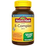 Nature Made Super B Complex with Vitamin C and Folic Acid, Dietary Supplement for Immune Support, 140 Tablets, 140 Day Supply