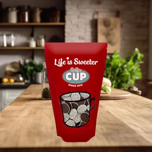 By The Cup Dark Chocolate Nonpareils Candy, 2 lb (32 oz) Bulk Bag - Thumbnail 5