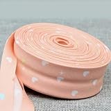 VICIYOO Schrägband aus Baumwolle mit Aufdruck, 25 mm, gefaltet, für Hausaufgaben, Haus, Stoffherstellung, DIY, handgefertigt, 10 Meter