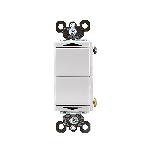 Legrand Pass & Seymour TM811DTMOW Spec Grade Decorator Rocker Momentary Contact Switch, White (1 Count) by Pass & Seymour - Used condition - CA$23.83
