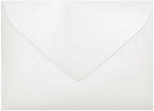 LUXPaper #17 Mini Envelopes | 2 11/16" x 3 11/16" | Crystal Metallic | 80lb. Text | 50 Qty