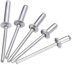 Rpi shop - 4mm x 12mm (5/32" X 1/2") Blind (POP) Rivets, for Riveting Gun/Riveter machine, Pack of 100 Pcs