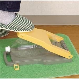 Amazon 缶 ペットボトル潰し器 空き缶つぶし器 便利グッズ プレス部分 スチール製 カルペチャ ノーブランド品 ホーム キッチン 通販
