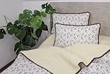 Merino Wool Exclusive Australian Quilt Duvet Over blanket & cotton Size 140x200 + Pillow - Image 2