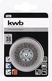 KWB HSS-Rundbürste, fein gewellt, 38 x 6 mm