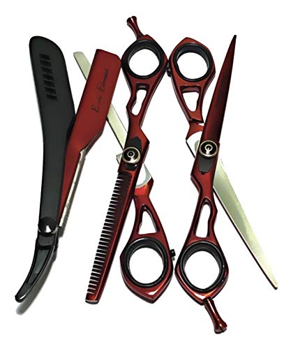 Amazing Quality Haircutting Hair Trimming Hair Grooming Professional Scissors and Thinners in 6.5
