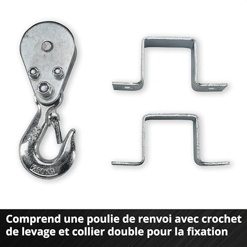 Einhell Palan sans fil TE EH 18250 Li BL PXC 18 V Brushless charge 125 kg / 250 kg Livré sans Batterie ni Chargeur - vue 8