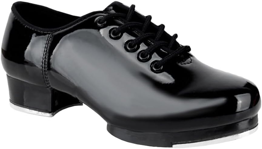 Unisex Kids Tap Shoes Lace up Dance Shoe for Girls Boys