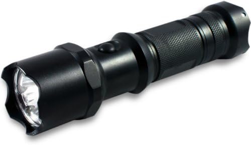 Lucent Ace DFL-1751GR 1-Watt 60 Lumen 4 Green LED and 4 Red LED Flashlight, Black
