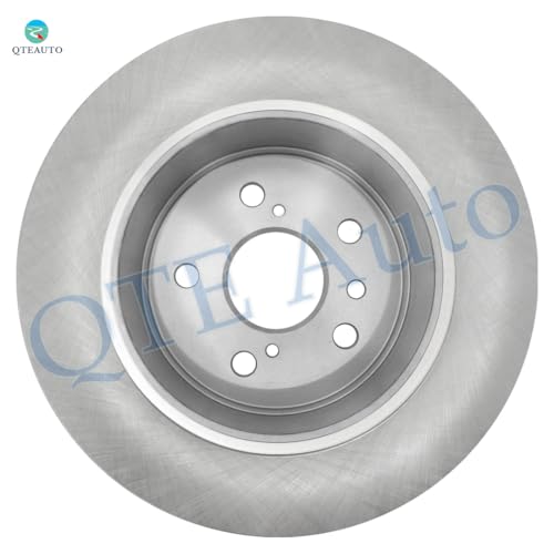 Image of PM Auto Set of 6 Rear 281mm Disc Brake Rotors-Ceramic Brake Pad Kit Replacement For 2008-2012 Toyota Avalon