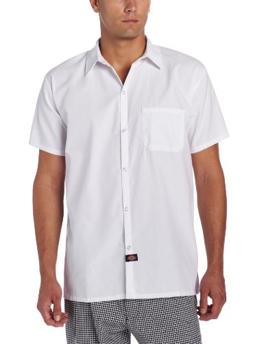 Dickies Men's Snap Button Cook Shirt
