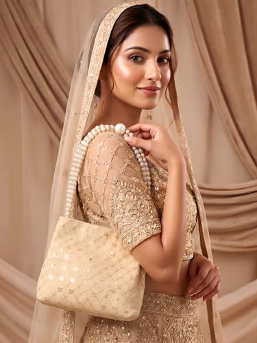 Image of Adiva Potli Handbags For Women | Potli Bags For Ladies For Wedding | Potli Bags For Women | Wedding Bags For Woman | Batwa Potlis Hand Bag | Designer Potli Bag For Ladies For Marriage