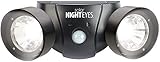 U.S. Patrol JB7666 Ideaworks Solar Night Eyes Alarm Light, One Size Fits All, Black