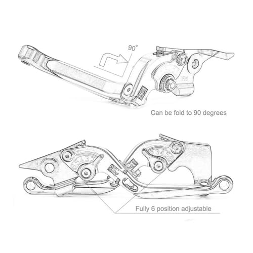 Levier d'embrayage Loncin 300 accessoires poignées de frein