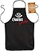 Produktbild Art & Detail Shirt Lustige Sprüche Fun Schürze Gourmet Griller - Grill-Schutz mit SpaßUrkunde