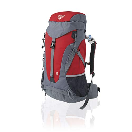 Pavillo dura-Trek-Sac à Dos - 70 x 32 x 22 cm/65 l L Rouge - Grau/Rot/Anthrazit Cover