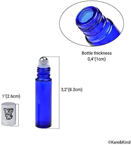 Multi-Size Essential Oil Bottle Kit: 12x Essential Oil Bottles (6 Different Models), 6x Fine Mist Sprayer, 10x Orifice Reducer Cap, 2x Rolling Cap, 1x Bottle Tool, 78x Label, 2x Mini Dropper + Funnel