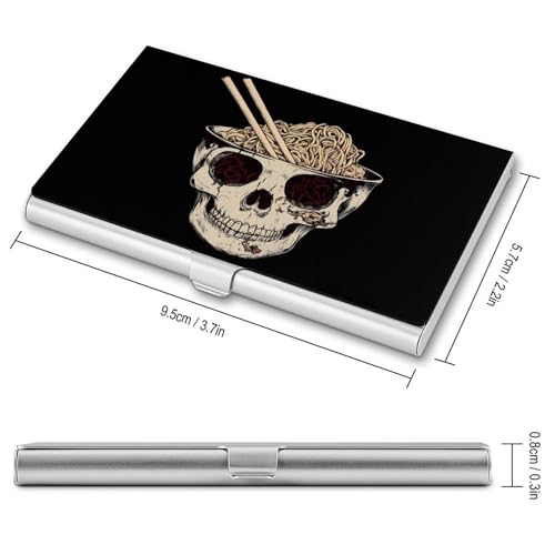 Ramen Brain Business Card Holder Slim Credit Case Pocket Name Case Wallet for Men Women2