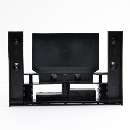 E-TING Miniature Dollhouse Furniture Accessories Playset for 11.5-12 inches Dolls (Hi-Fi TV Cabinet Set)