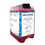 DELLWING Detergente per Insetti AktivGel 10 l, rimuovi Insetti Pronto all’Uso per Auto, per Vernice, Vetro e plastica, Ideale per Il pretrattamento Prima del Lavaggio, Made in Germany
