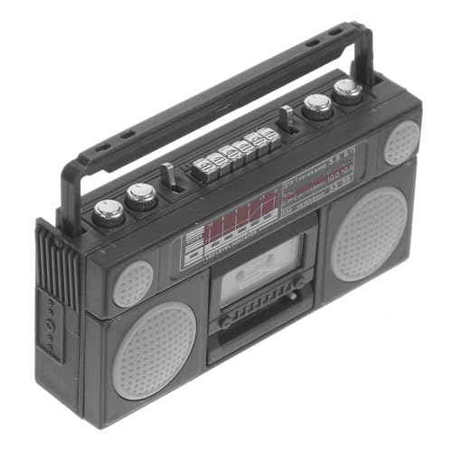 Toddmomy De Radio Retro Mini Accesorio De Casa De Muñecas Decoración De Escritorio Diseño Clásico para Paisajes y Jugueterías Toddmomy De Radio Retro Mini Accesorio De Casa De Muñecas Decoración De Escritorio Diseño Clásico para Paisajes y Jugueterías