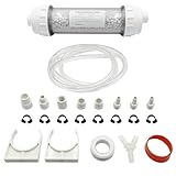 GYKLE Condensate Neutralizer Kit - Compatible with Rinnai 804000074, Tankless Water Heater pH Neutralizer with Transparent Window for Corrosion Protection & Easy Wall Installation