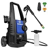 Westinghouse ePX3050 Electric Pressure Washer, 2100 Max PSI 1.76 Max GPM with Foam Cannon, for Cars/Fences/Driveways/Home/Patios