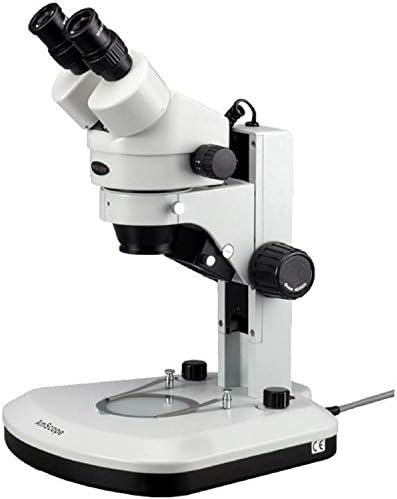 AmScope SM-7BX-FRL Professional Binocular Stereo Zoom Microscope, WH10x Eyepieces, 3 - View #3