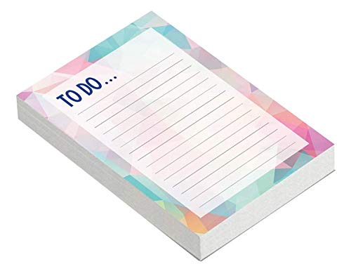To Do List Notebook Daily Planner, 2-Pack, Organiser Pads for Shopping Lists and Daily Agendas