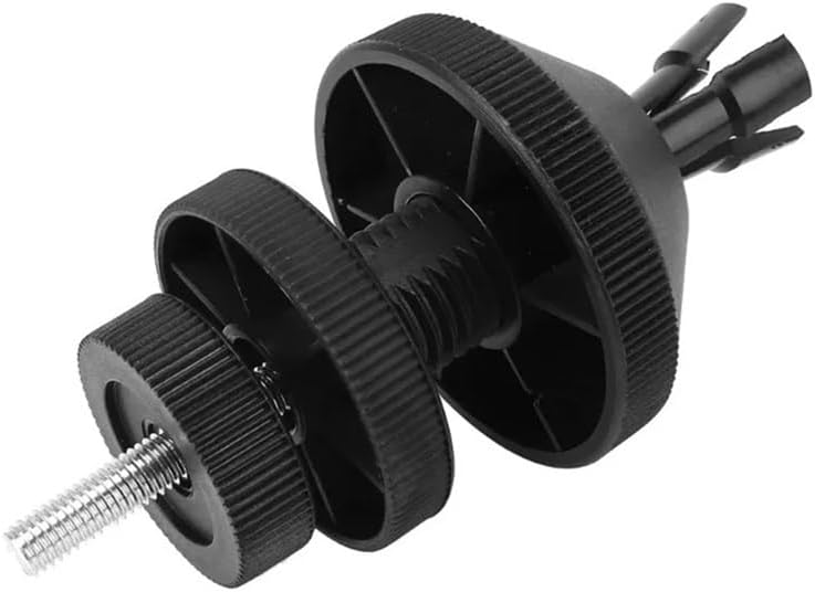 Universal Clutch Pilot Tool Plastic Alignment Corrector for Car Manual Transmission Flywheel Hole Centering Installation(2SET - BLACK)