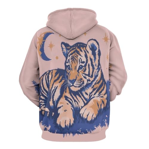 Pull à capuche homme résistant et ample pour dissimuler les formes avec style et confort - 4