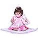 FACAIA Poupée Reborn, Jouets pour Enfants 17 '43cm Reborn Soft Vinyl Silicone Real Life Like Reborn Baby Doll Réaliste Nouveau-né Poupées Fille Jouet Aimant Sucette Cadeau De