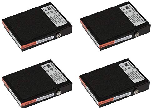 Linemaster T-91-S Treadlite II Foot Switch, Electrical, Single Pedal, Momentary, SPDT, No Guard, Black (4)