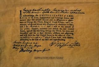 Our Amendments Oath Of Allegiance Of George Washington At Valley Forge