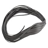 FUBESK Reparaturset für Kunststoff-Rattan, 3,6 m, flaches Korbgeflecht, Terrassenmöbel, PE-Kunststoff, Webstreifen, DIY-Stuhl, Couch, Fix, weiß, grau, braun, Seilzugstarter, Rasentrimmer