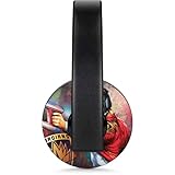 Skinit Decal Audio Skin Compatible with PlayStation 4 Gold Wireless Headset - Officially Licensed Marvel Star-Lord Cosmic Commander Design