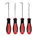 Pick and Hook Set, 4 PCS Made of CR-V Steel,