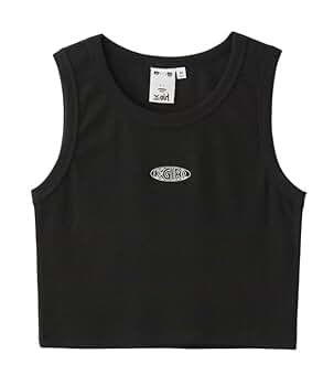 Amazon | [エックスガール] カジュアル OUTLINE OVAL LOGO TANK