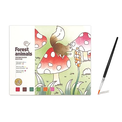 ZAKVOOR Watercolor Painting Book for Kids