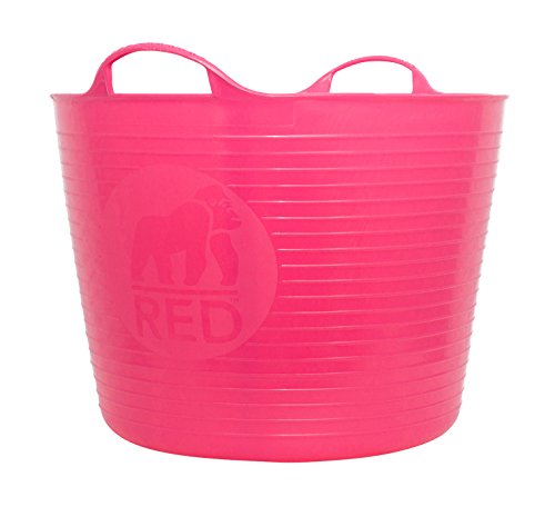 Decco Ltd Cubo Flexible, Rosa, 42 litros