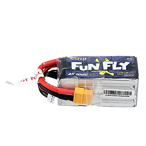 Batterie Li polymère 1550mah 14 8v Connecteur Burst 4s Xt60 Pour Modéli... - vue 6