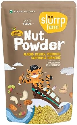 Slurrp Farm NO Added Sugar 100% Natural Nut Powder, 100 G